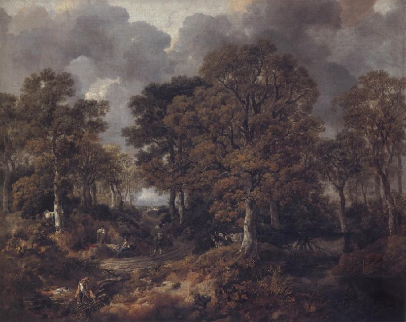 Thomas Gainsborough Gainsborough's Forest oil painting picture
